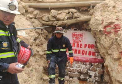 Cooperativas suspenden operaciones en interior mina sobre la cota 4.400 para el sostenimiento geológico del Cerro Rico de Potosí
