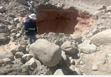 Trasladan casi medio millón de toneladas de desechos metalúrgicos para mitigar 55 hundimientos en el Cerro Rico de Potosí, informa la COMIBOL